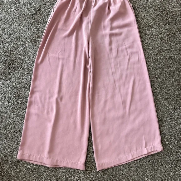 Tronjori Blush Wide Leg Trousers - Picture 3 of 3